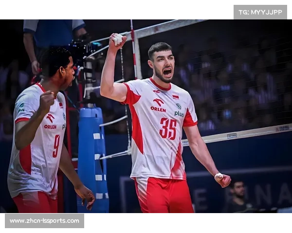 波兰男排超级杯第四局逆转，萨萨克关键强攻锁定胜局